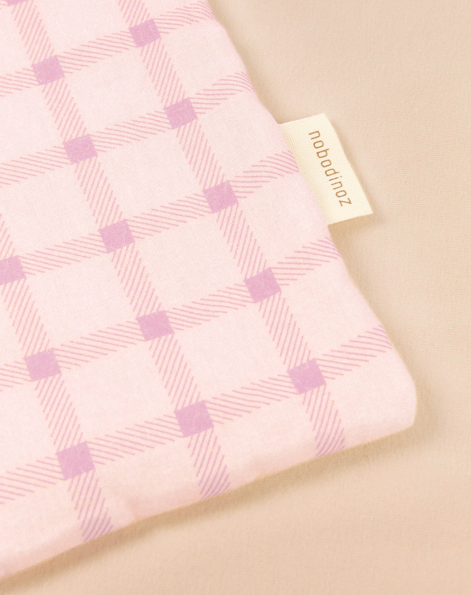 Nobodinoz Babydecke New Born Extra Soft Rosa