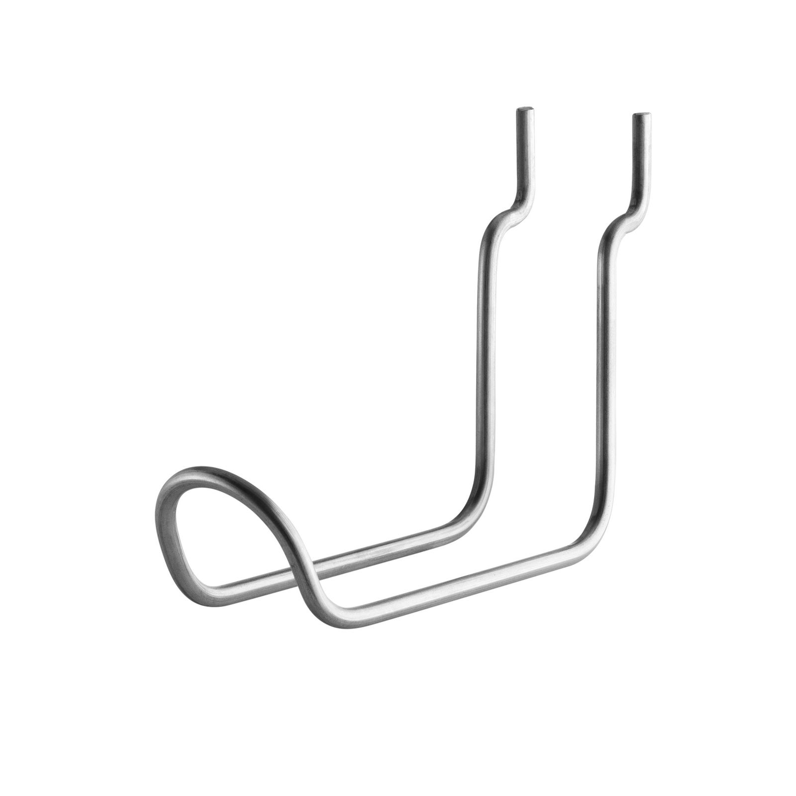 Vertical double hook Stainless steel