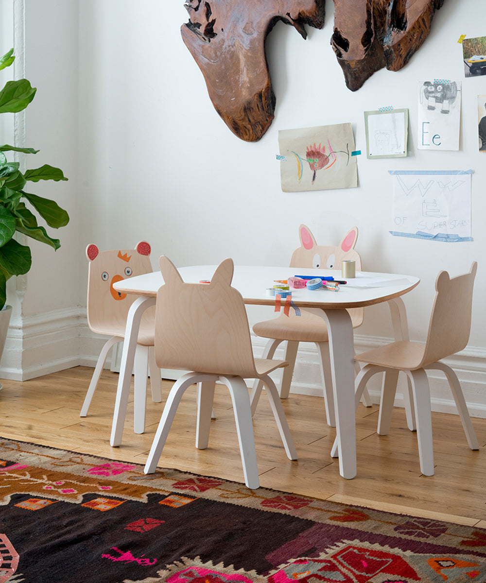 Oeuf NYC play table, white