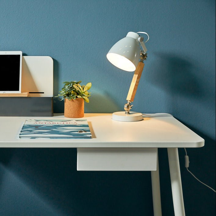 Lifetime Kidsrooms Lampada da tavolo per bambini bianca