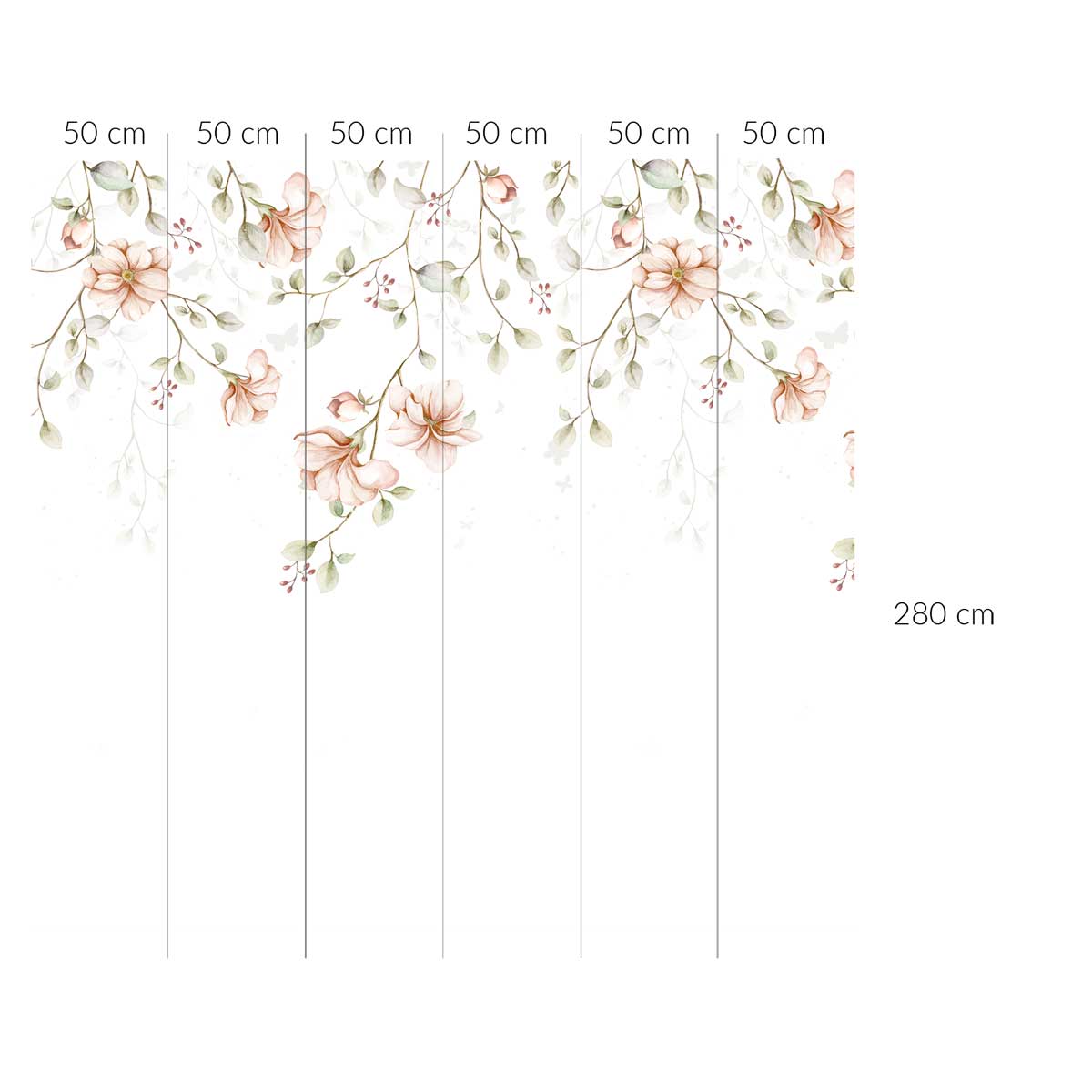 Dekornik Tapete Paradise Garden Pastell Twigs