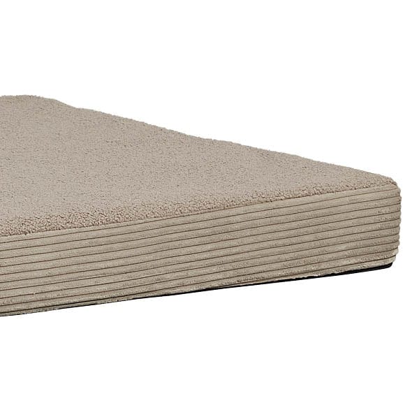 Lifetime Kidsrooms Housse de matelas de luxe en tissu Teddy Cream