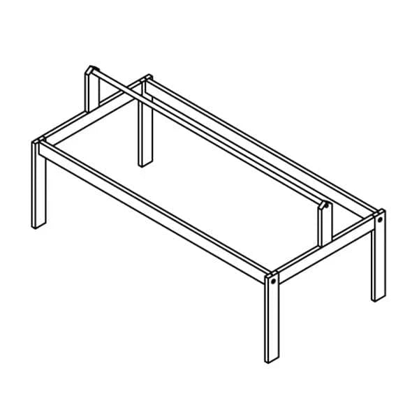 Lifetime Kidsrooms Frame for fabric roof - 97 cm White