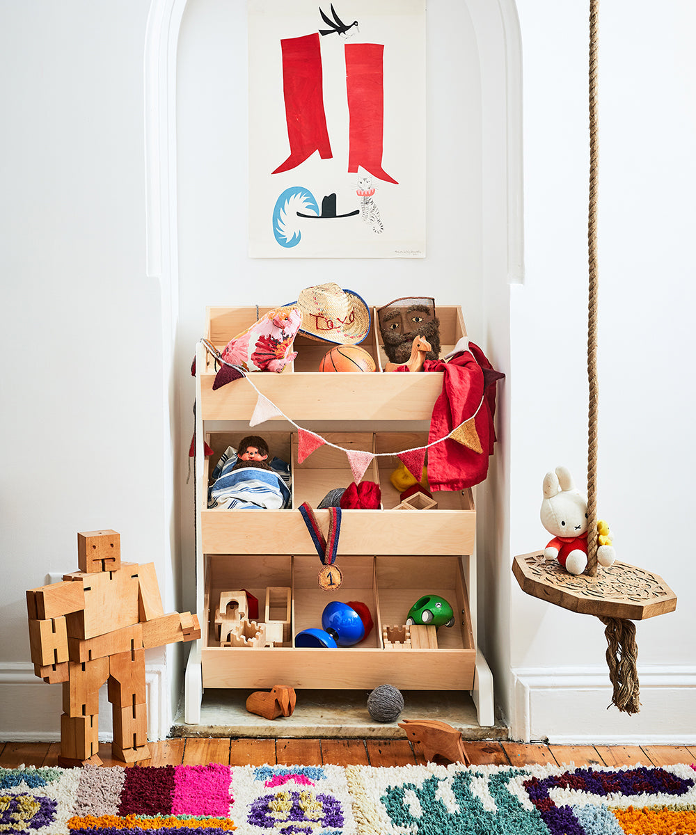 Oeuf NYC Toy Store, white / birch
