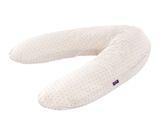 Träumeland Coussin d'allaitement Twister beige