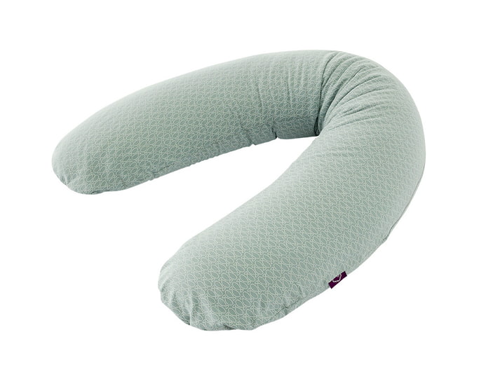 Träumeland nursing pillow cover elastic circles mint
