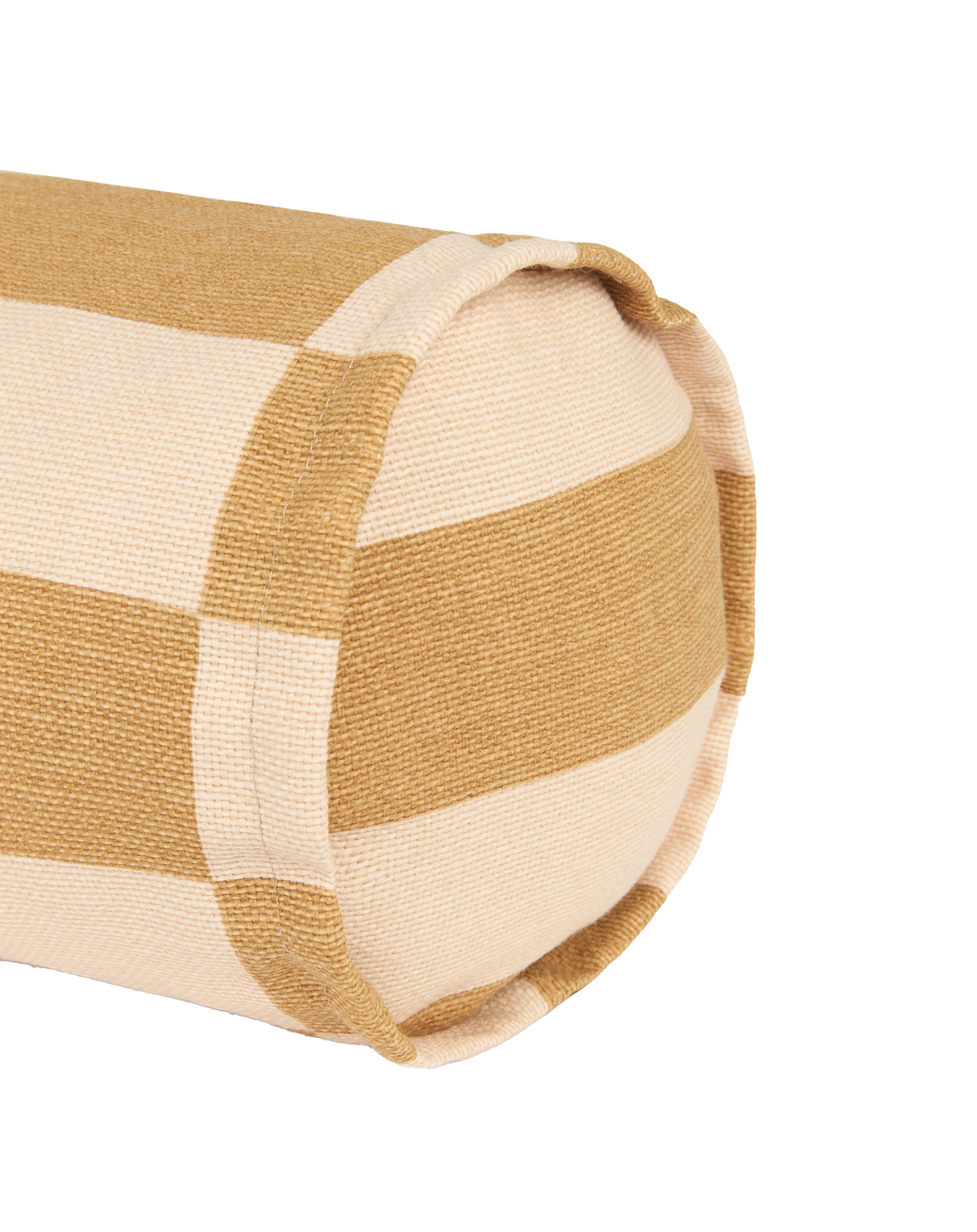 Nobodinoz Coussin Cylindrique Sable Moutarde