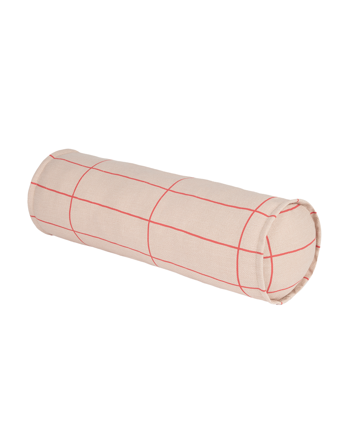 Nobodinoz Coussin Cylindrique Rose Rouge