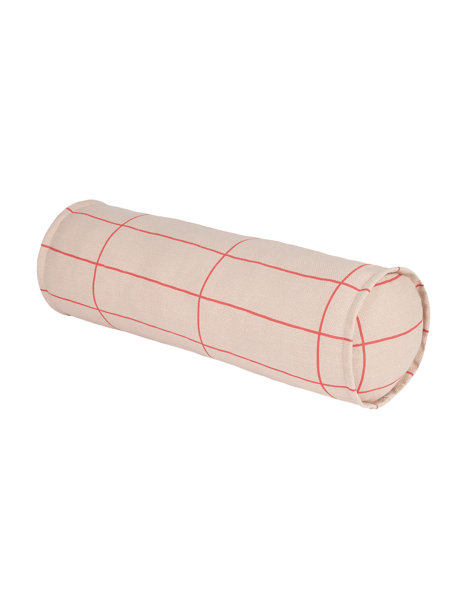 Nobodinoz Coussin Cylindrique Rose Rouge