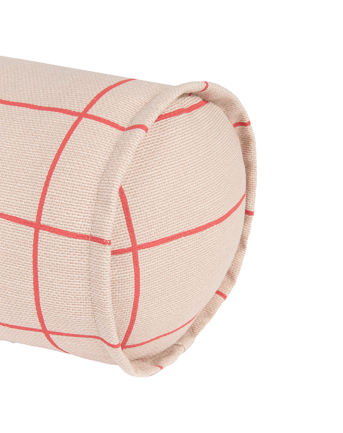 Nobodinoz Coussin Cylindrique Rose Rouge