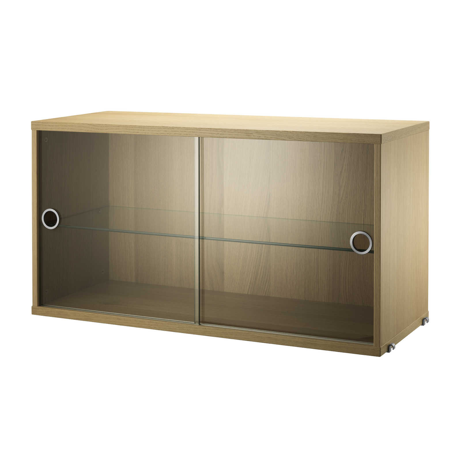 Display Cabinet w78 x d30 x h42 cm Oak