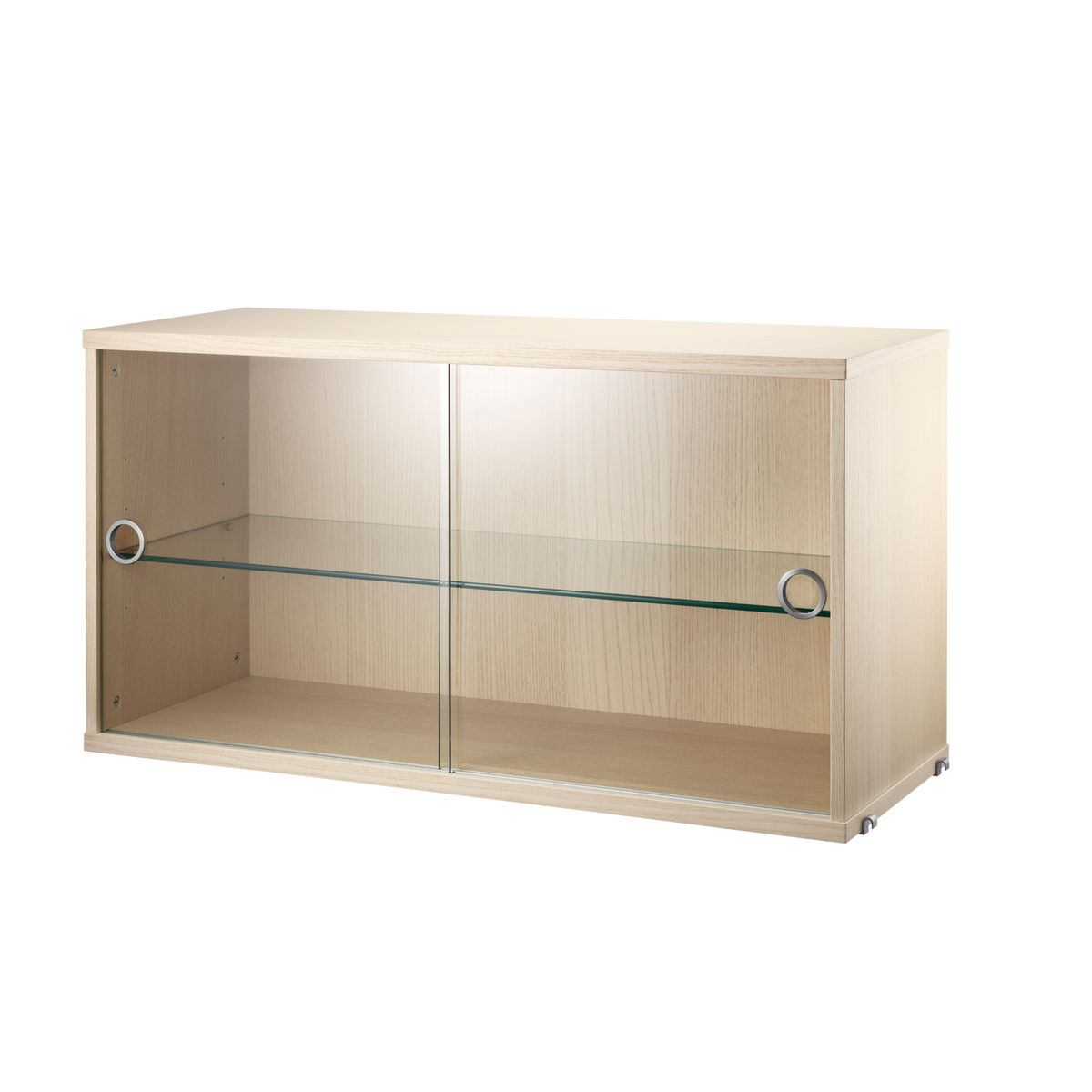 Display Cabinet w78 x d30 x h42 cm Ash