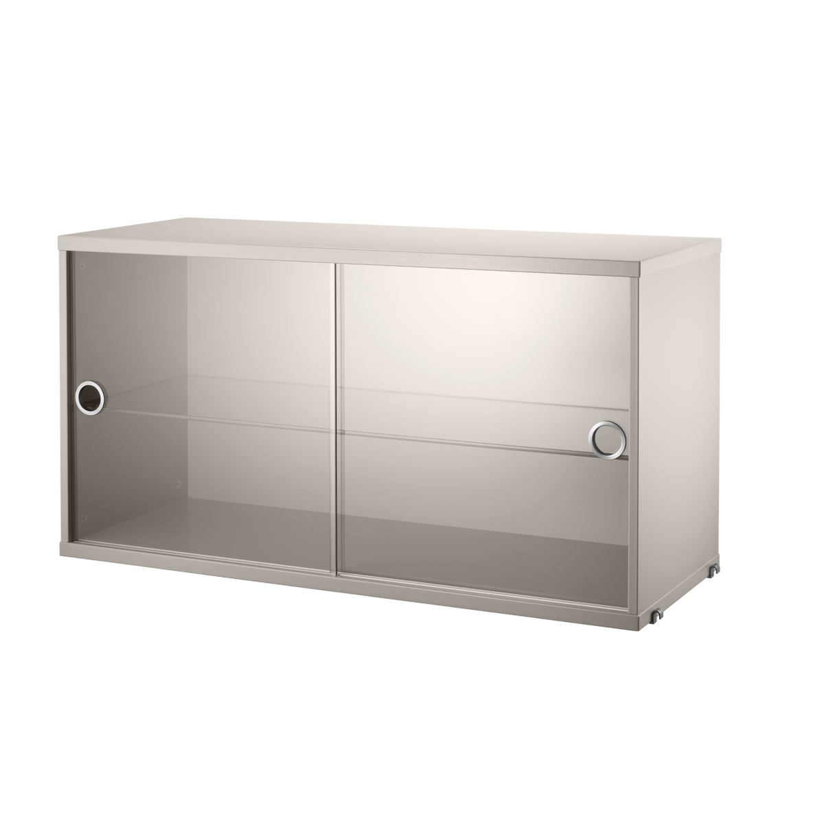 Display Cabinet w78 x d30 x h42 cm Beige