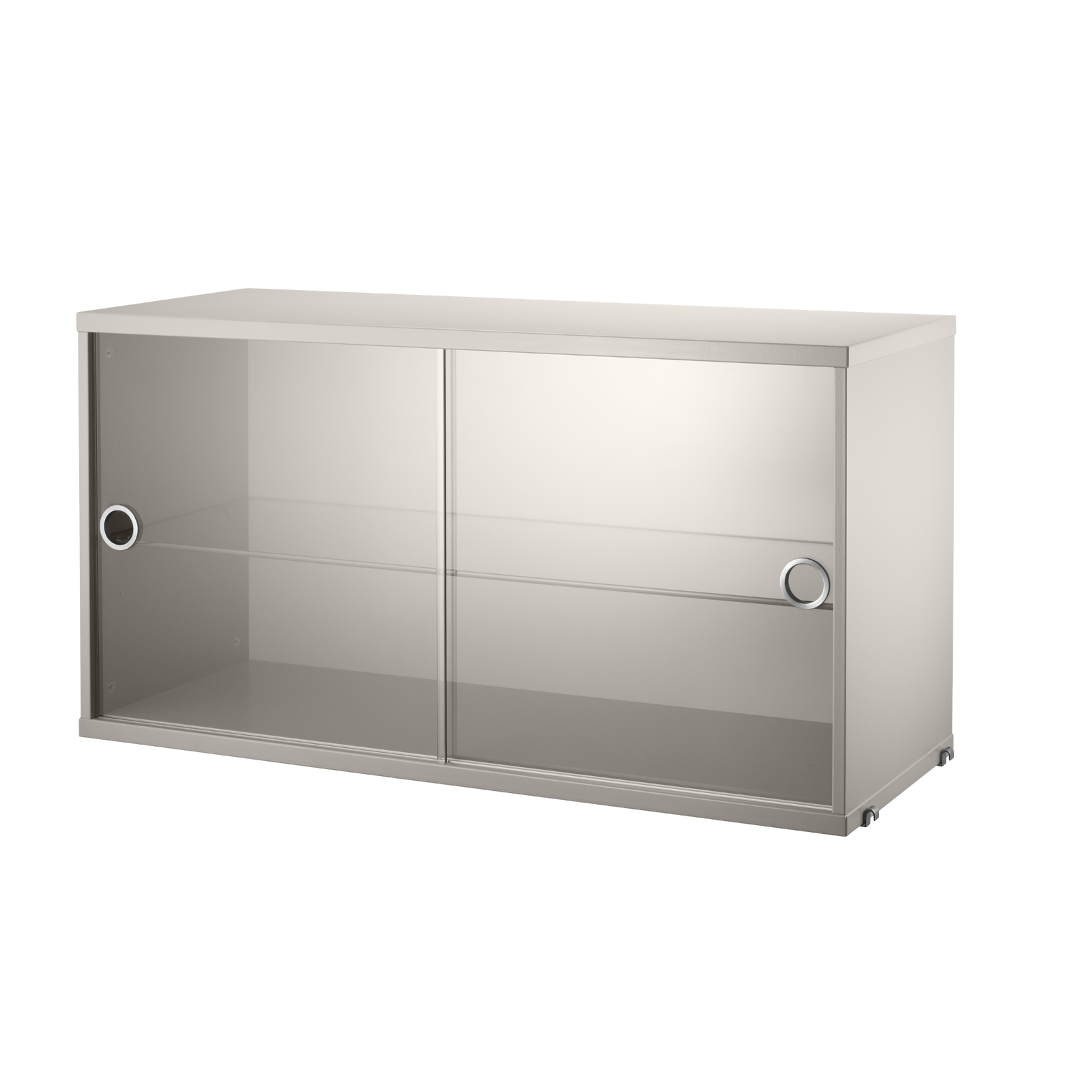 Display Cabinet w78 x d30 x h42 cm Beige