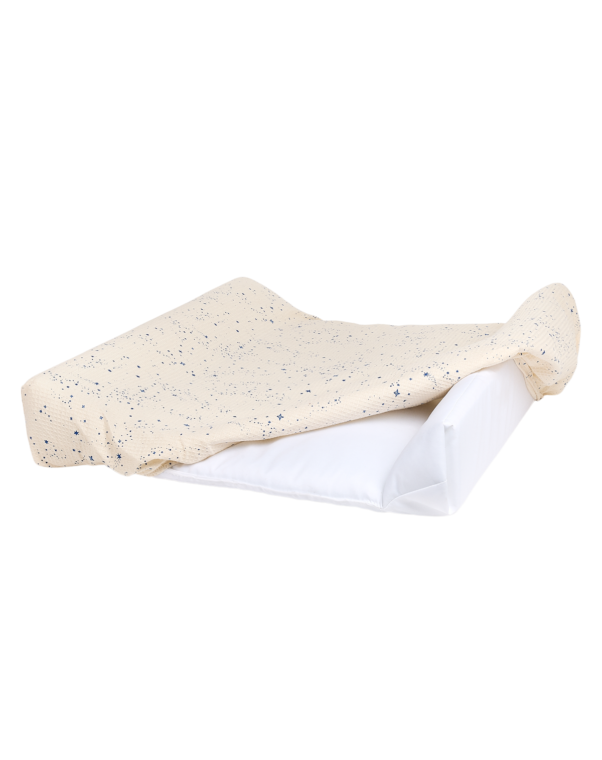 Nobodinoz Matelas à langer Zen avec housse Opéra Lys jaune