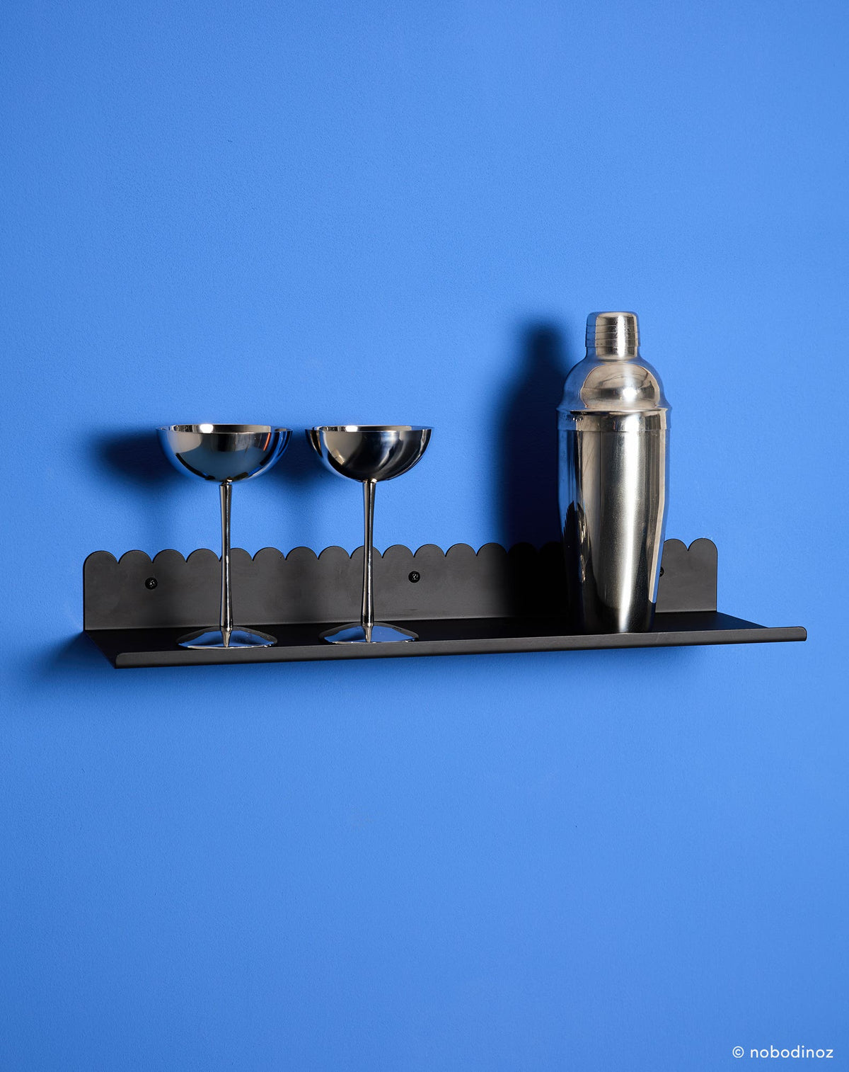 Nobodinoz petite étagère murale en acier laqué Variante 6165