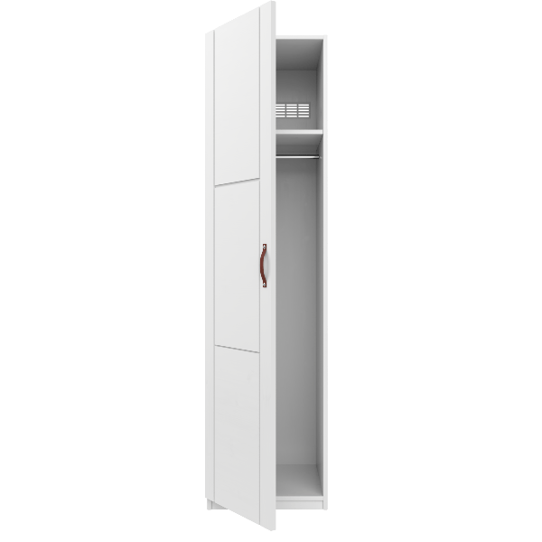 Lifetime Kidsrooms Wardrobe - 50 cm Whitewash
