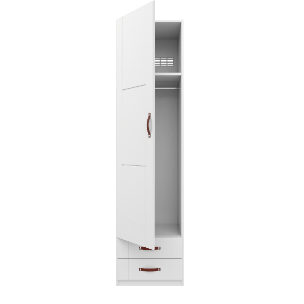 Armadio con cassetti Lifetime Kidsrooms - 50 cm Bianco