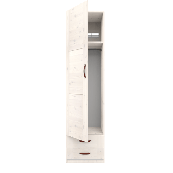 Lifetime Kidsrooms Armadio con cassetti - 50 cm Whitewash