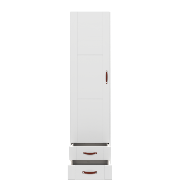 Lifetime Kidsrooms Armadio con cassetti - 50 cm Whitewash