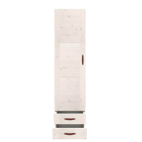 Lifetime Kidsrooms Armadio con cassetti - 50 cm Whitewash