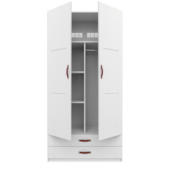 Lifetime Kidsrooms Armadio con cassetti - 100 cm Bianco
