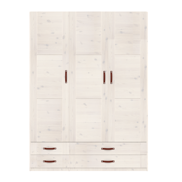 Lifetime Kidsrooms Armadio con cassetti - 150 cm Whitewash
