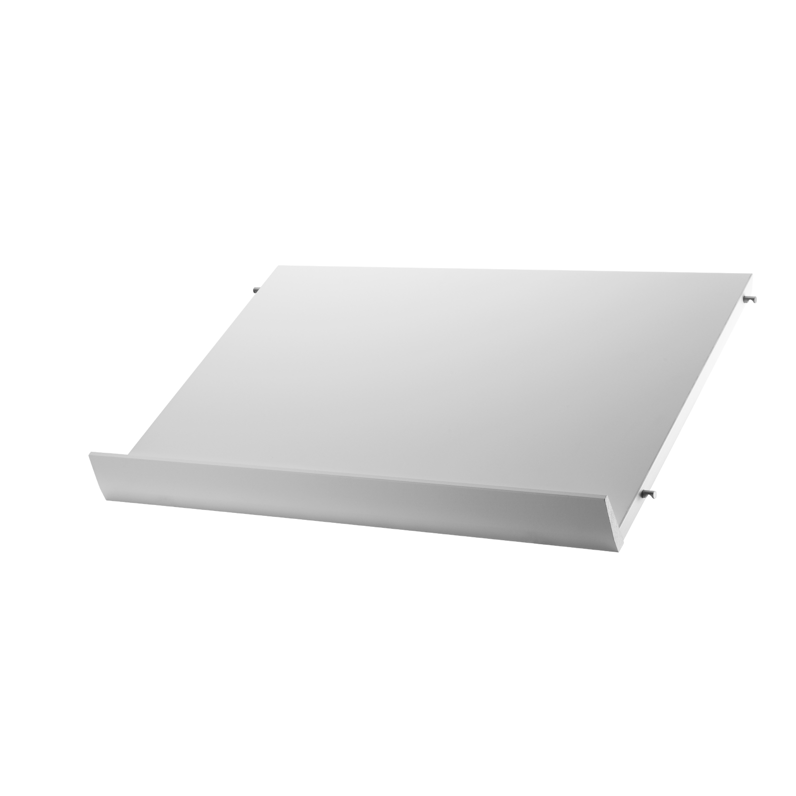 Magazine shelf solid w58 x d30 cm White