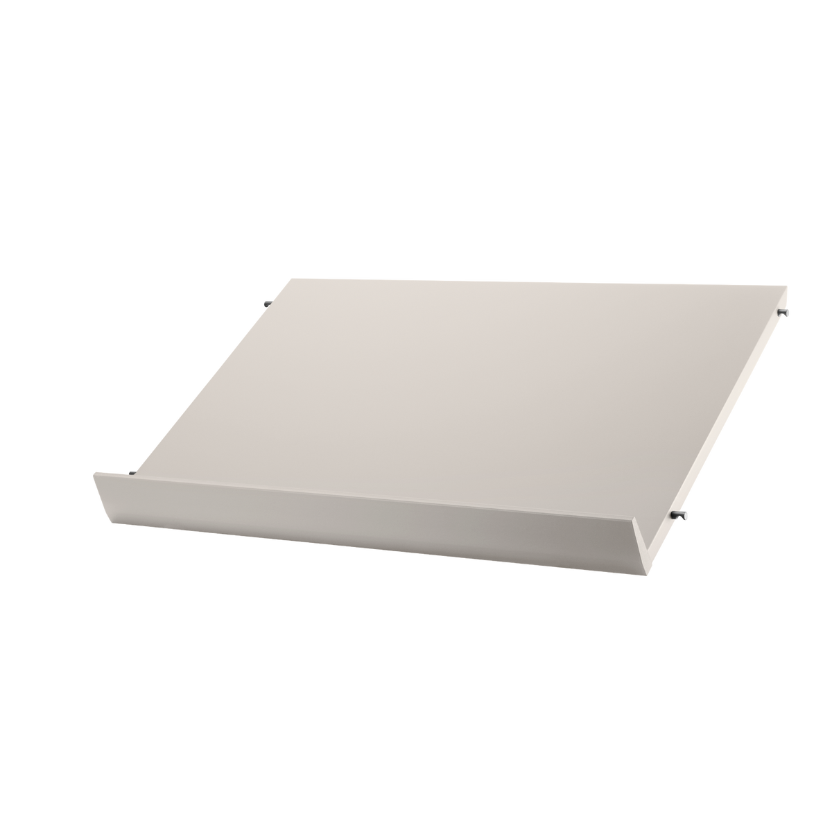 Magazine shelf solid w58 x d30 cm Beige