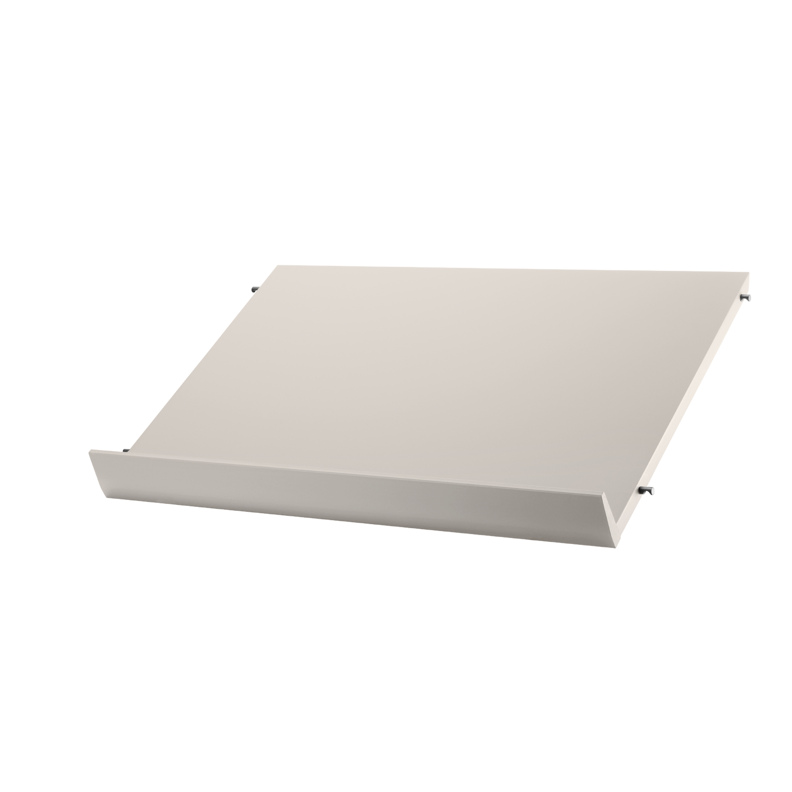Magazine shelf solid w58 x d30 cm Beige