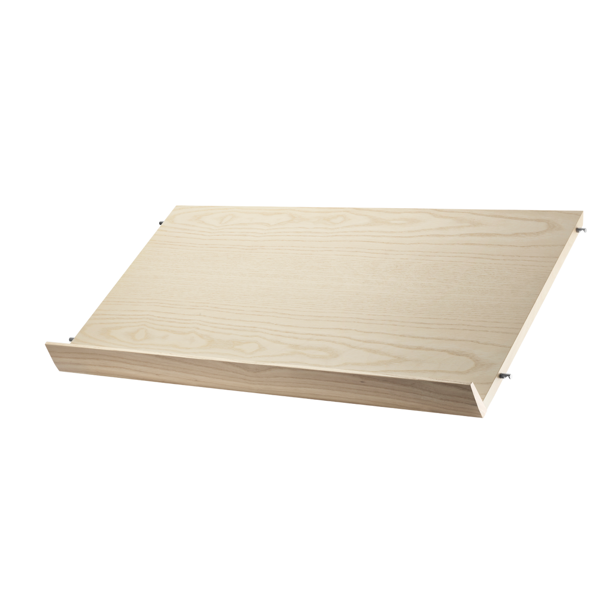 Magazine shelf solid w78 x d30 cm Ash