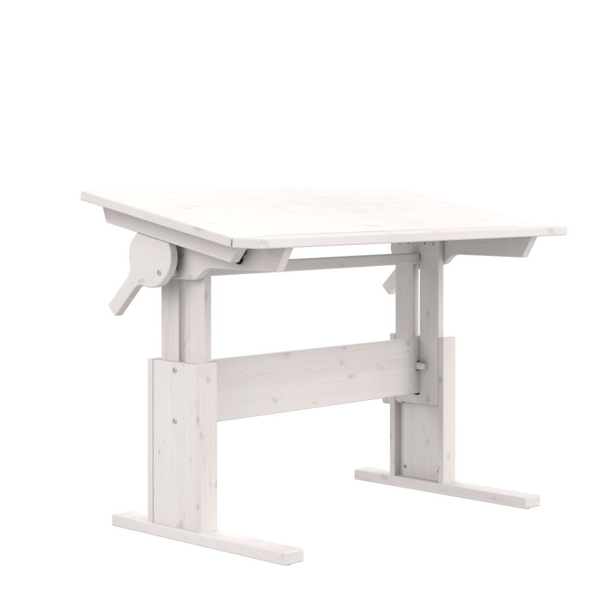 Lifetime Kidsrooms Height-adjustable wooden desk with tilt Whitewash