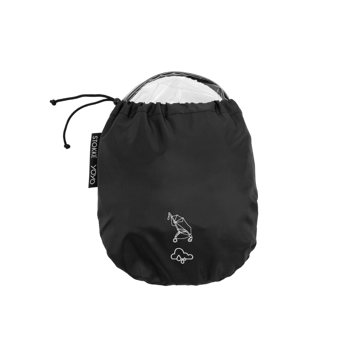 Stokke YOYO Regenschutz für die Liegewanne Schwarz - Bild 3