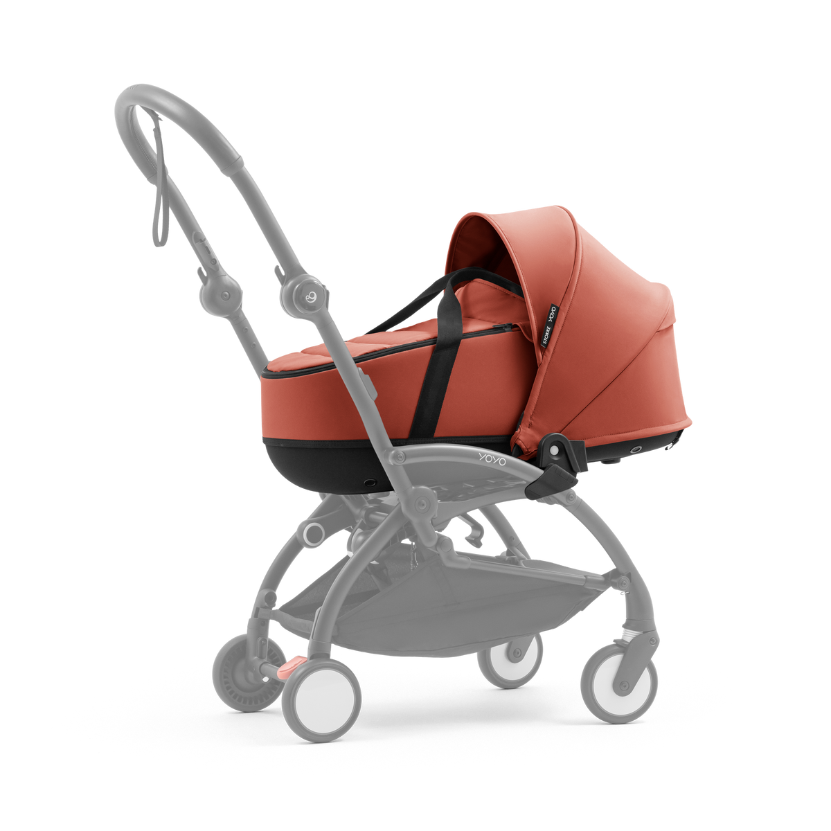 Stokke YOYO⁵ Stroller with Carrycot in Berry - Image 5