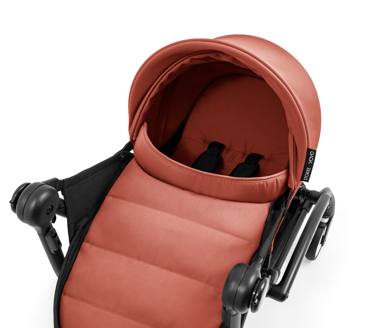 Stokke YOYO⁵ Stroller with Newborn Set in Berry - Image 6