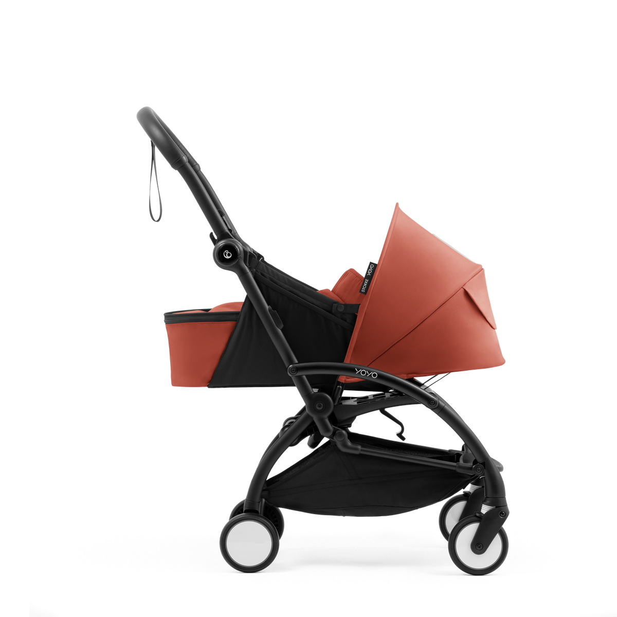 Stokke YOYO⁵ Stroller with Newborn Set in Berry - Image 8