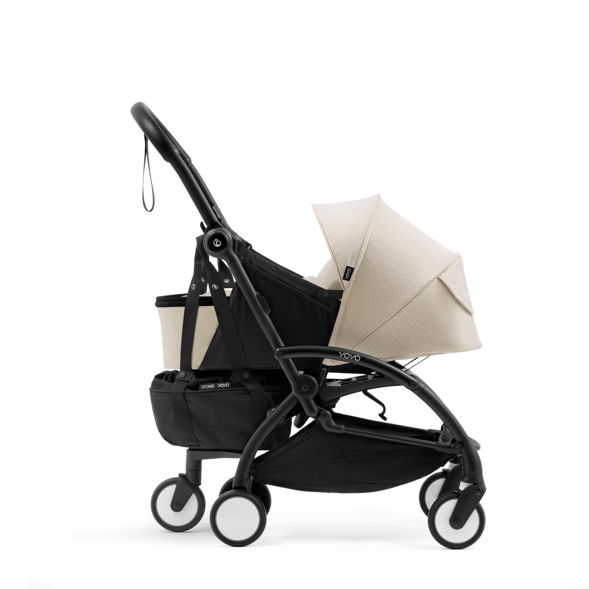 Passeggino Stokke YOYO⁵ con set per neonati Bonpoint beige - Immagine 80