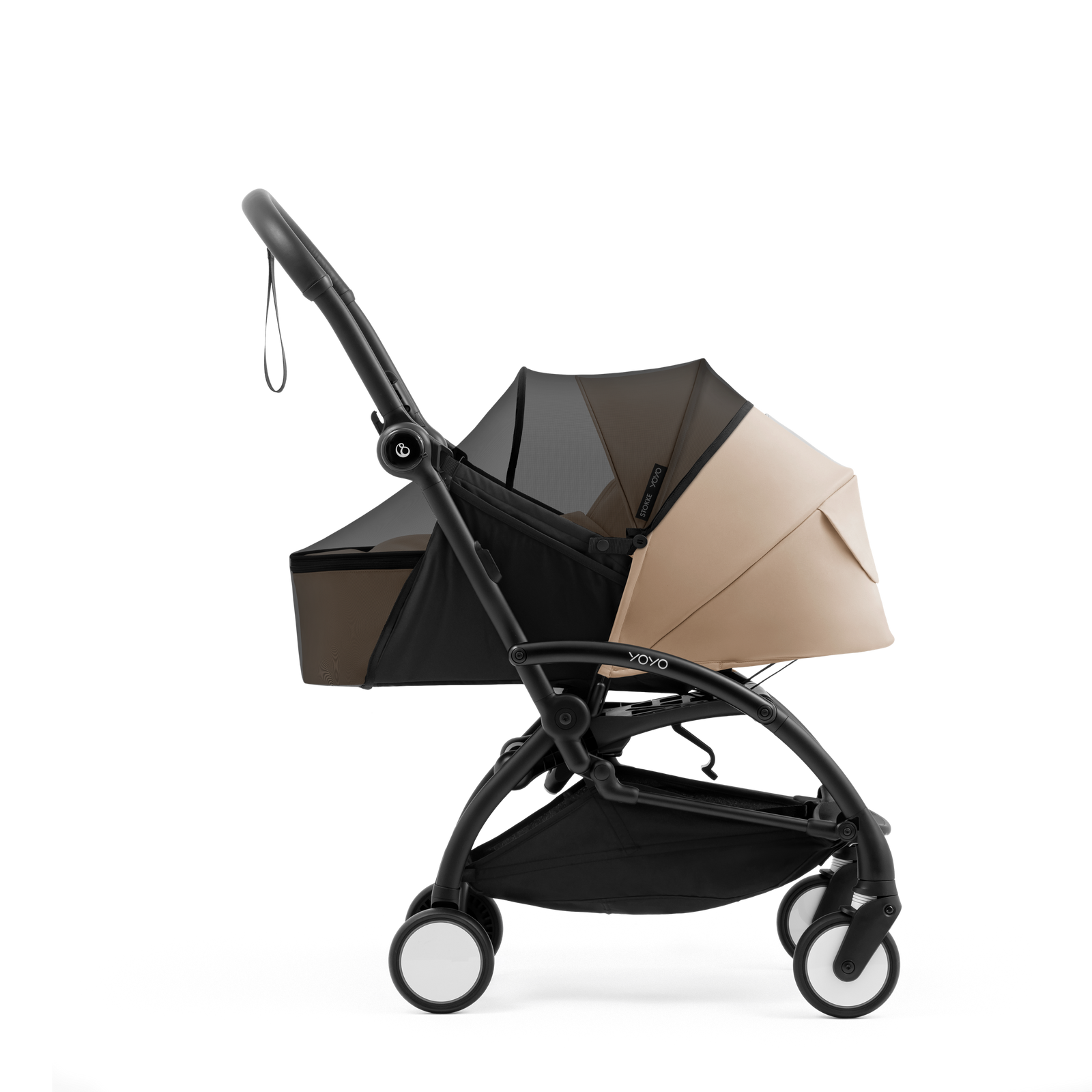 Stokke YOYO Mosquito Net for Newborn Set, Black - Image 1