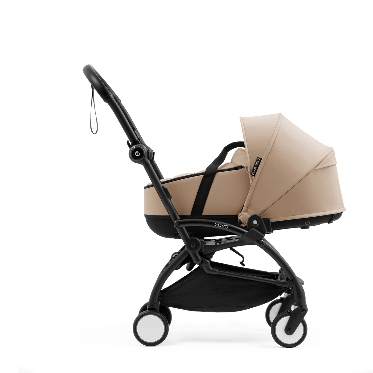 Passeggino Stokke YOYO⁵ con culla Taupe - Immagine 9