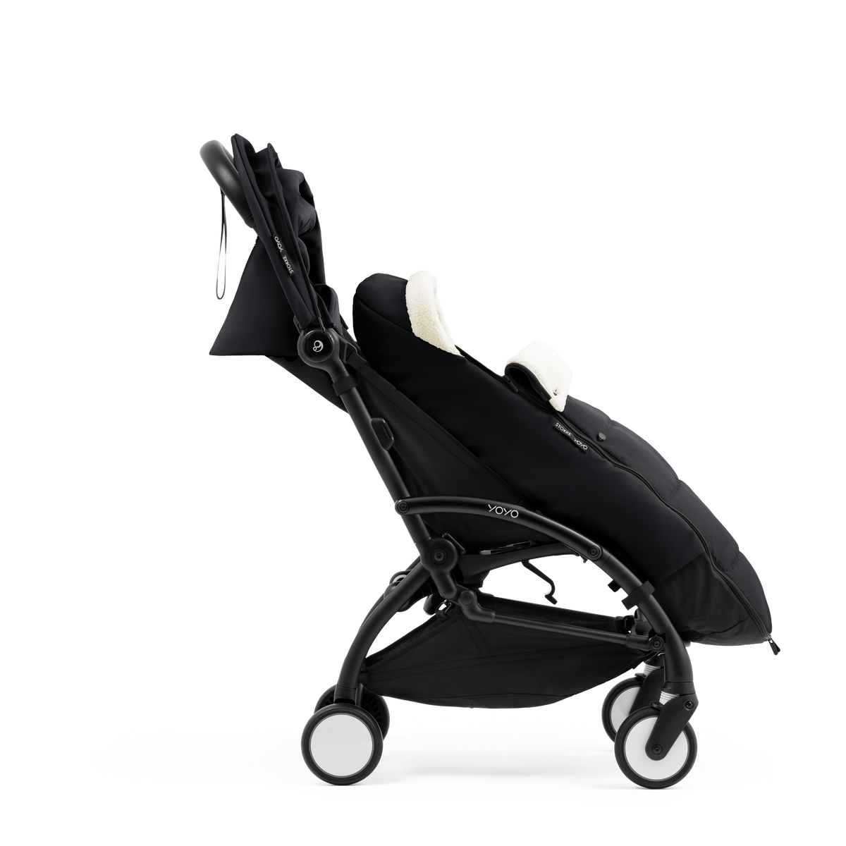 Stokke YOYO Footmuff, Black - Image 4