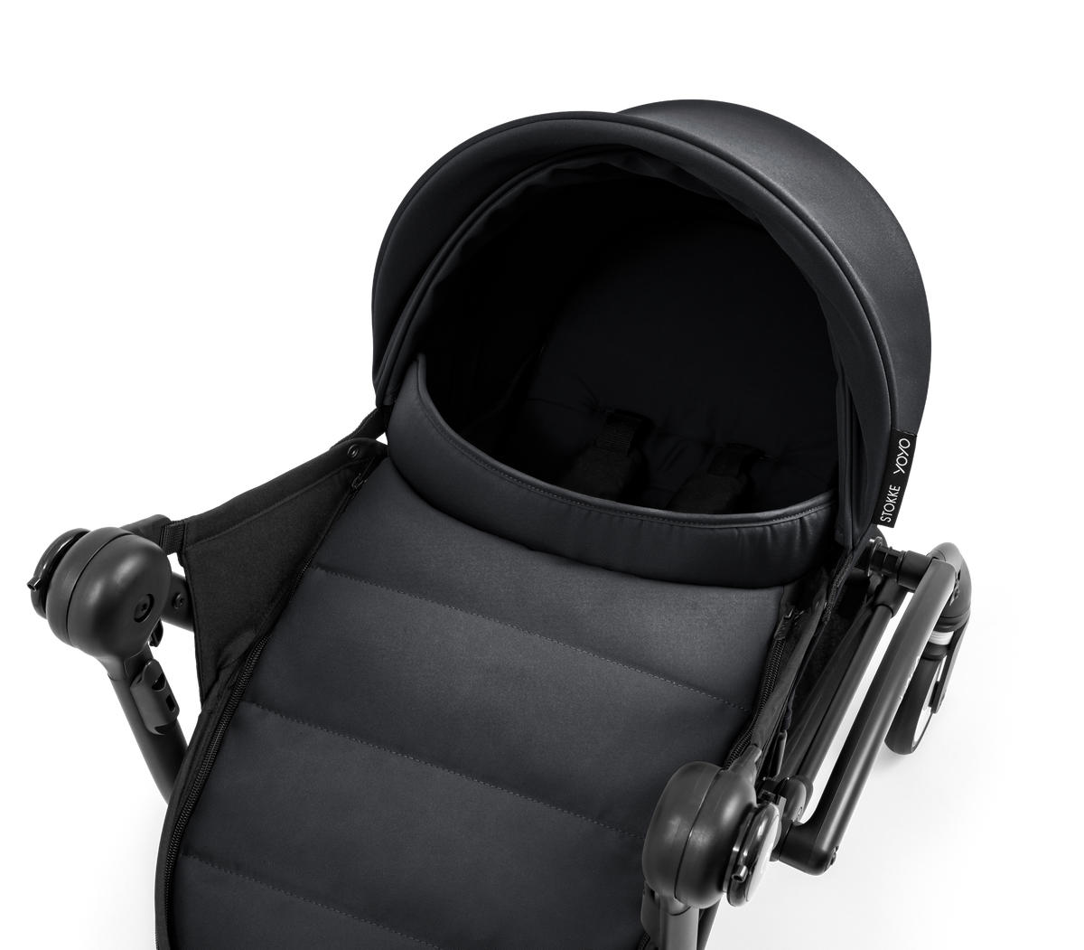 Stokke YOYO⁵ Stroller with Newborn Kit, Black - Image 6