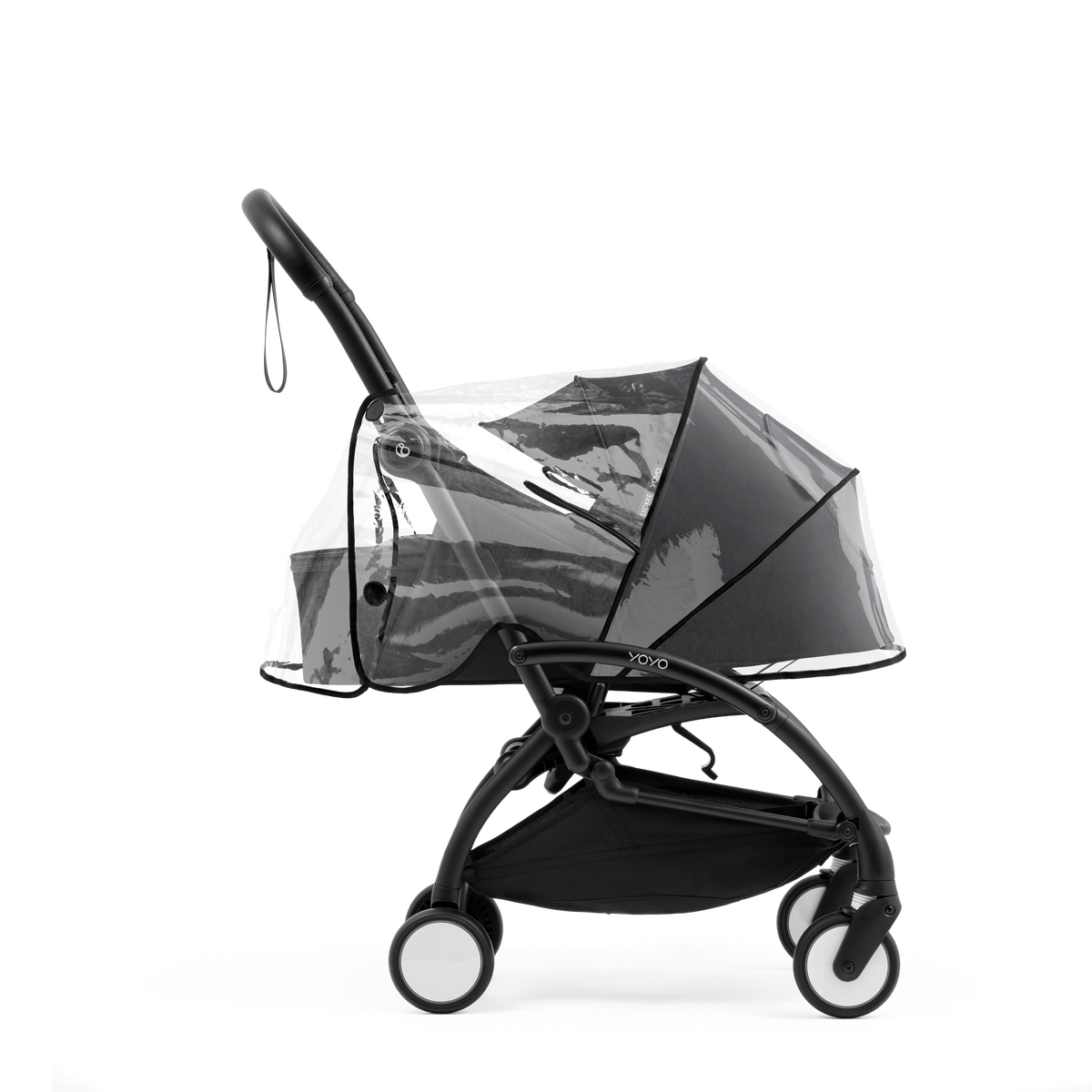 Stokke YOYO Rain Cover for Newborn Set, Black - Image 1
