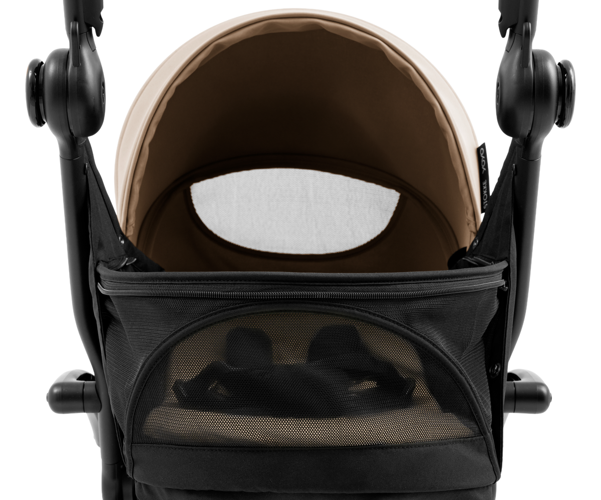 Stokke YOYO⁵ Stroller with Newborn Kit in Taupe - Image 10